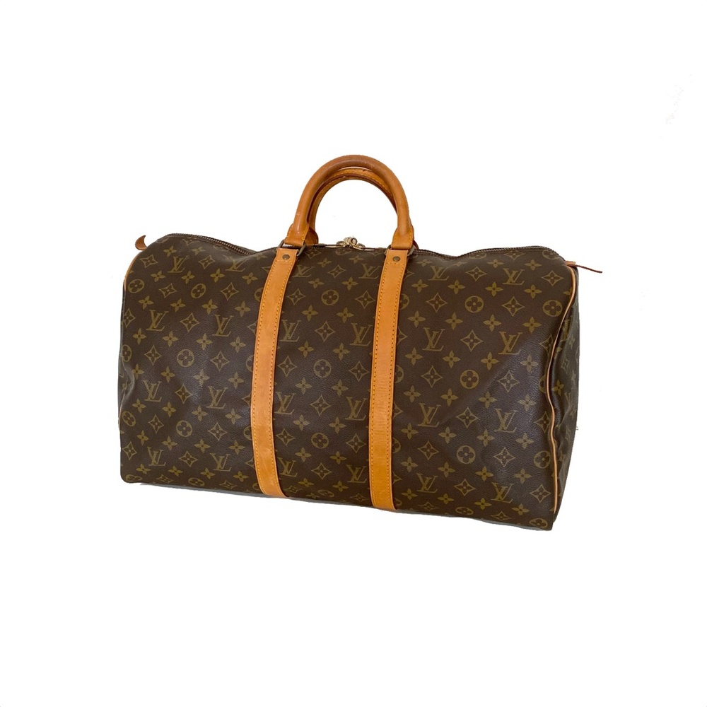 Louis Vuitton Monogram Keepall 50 Luggage Bag